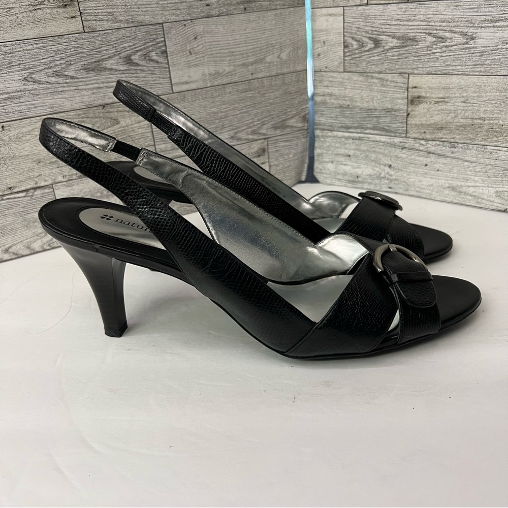 Black Naturalizer Heels